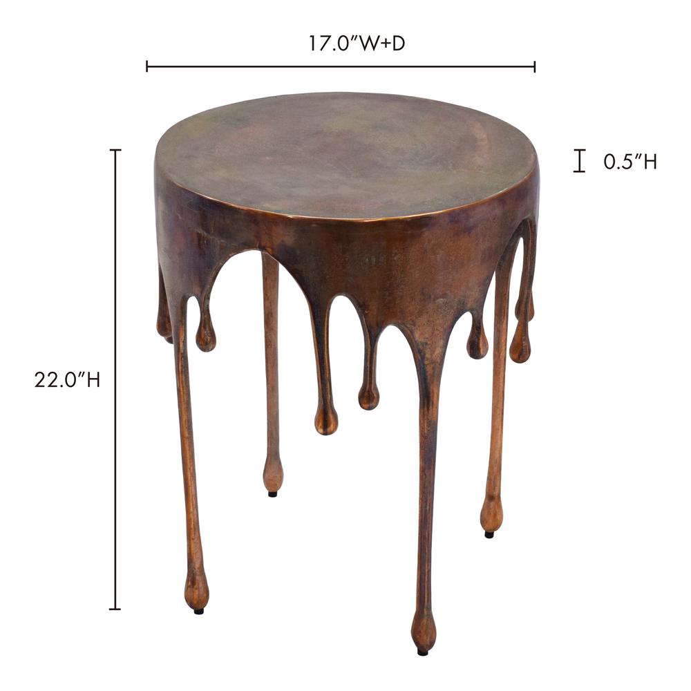 Copperworks Accent Table. Picture 4