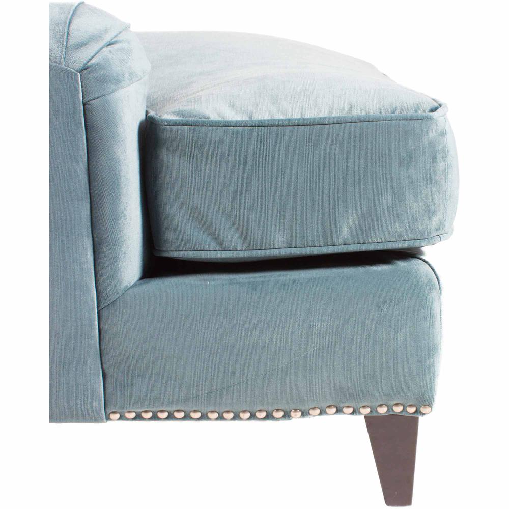 Bibiano Chaise Velvet Blue. Picture 8