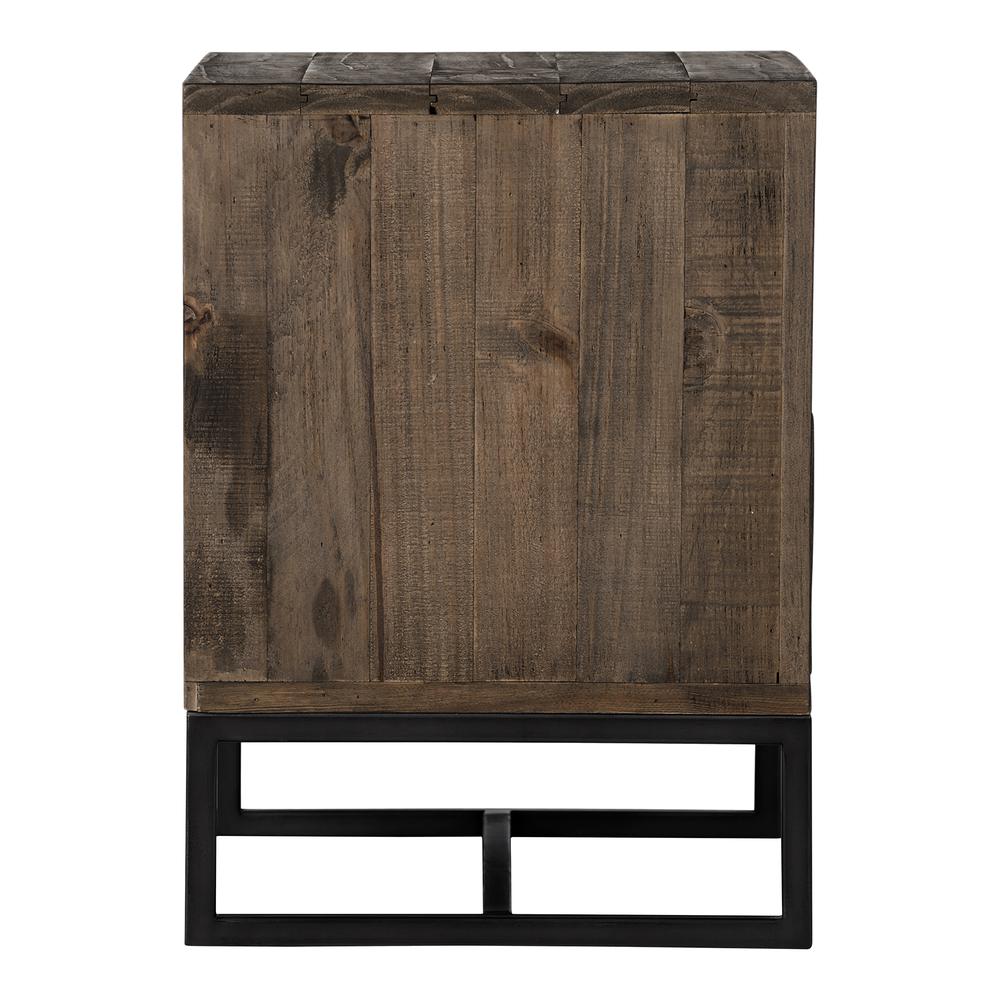 Elena Nightstand, Brown. Picture 1