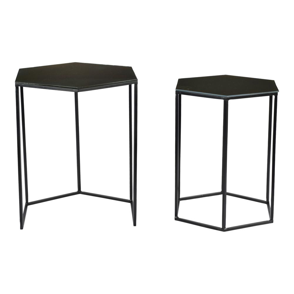 Polygon Accent Tables Set Of 2. Picture 4