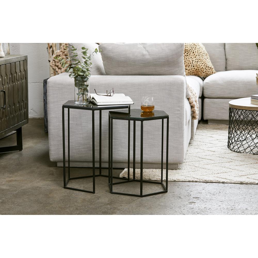 Polygon Accent Tables Set Of 2. Picture 6
