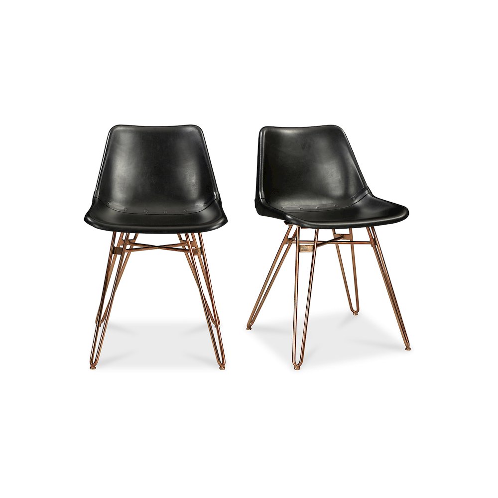 Omni Dining Chair Black-Set Of Two. Picture 2