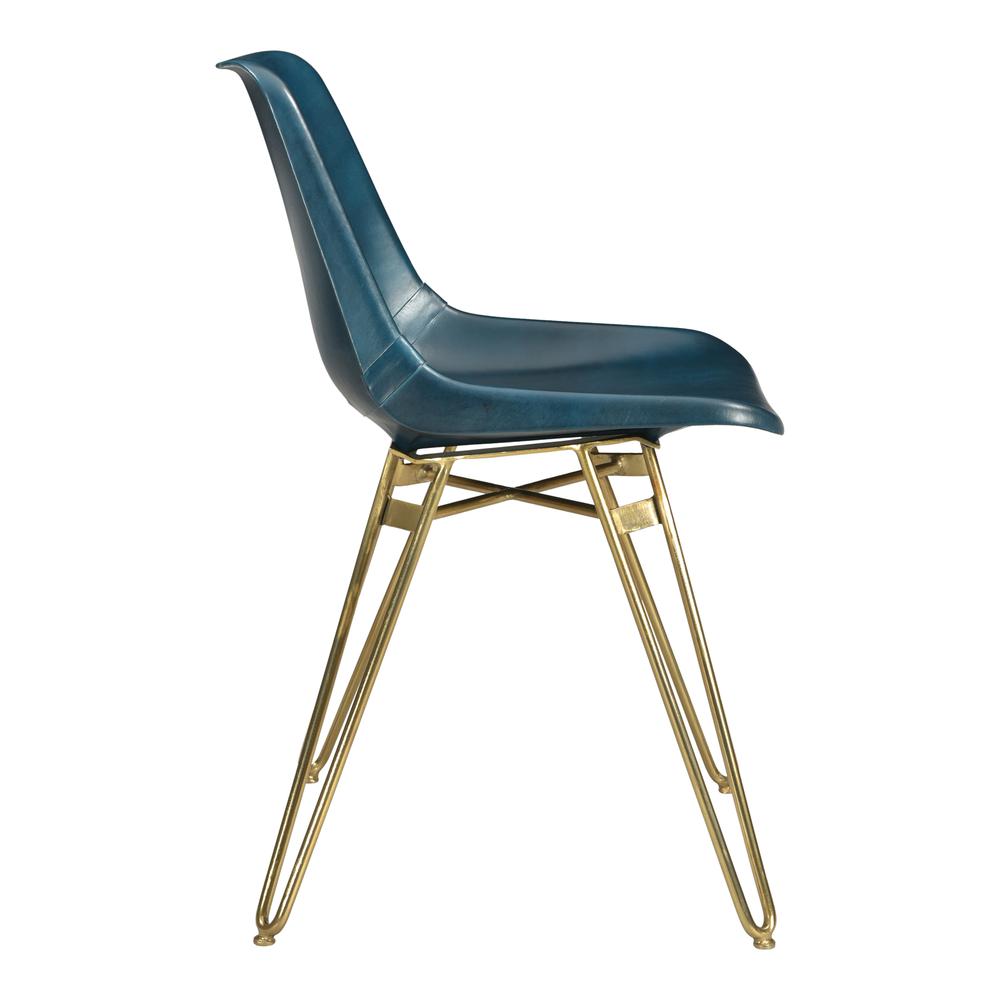 Omni Dining Chair, Blue. Picture 3