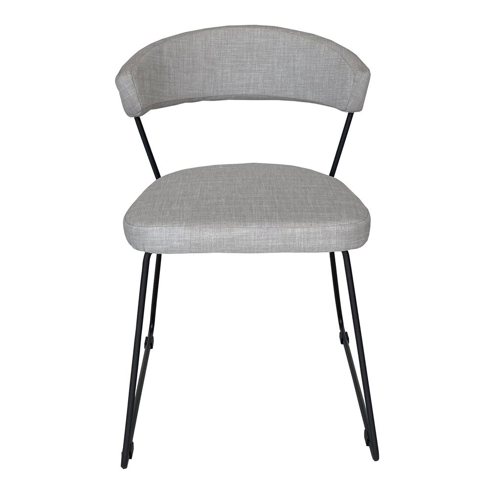 Adria Dining Chair Grey-Set Of Two. Picture 2