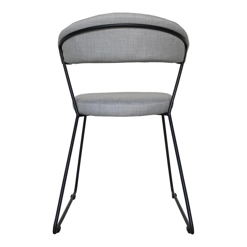 Adria Dining Chair Grey-Set Of Two. Picture 5