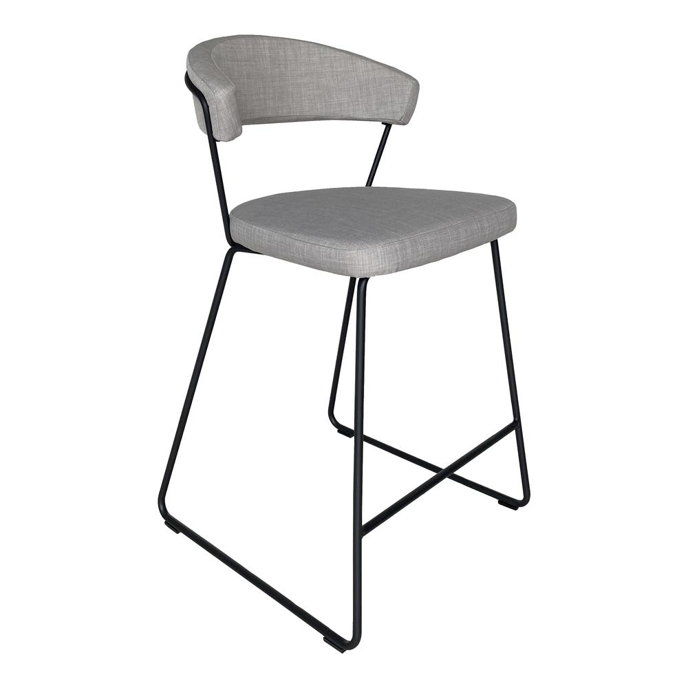 Adria Counter Stool Grey. Picture 1