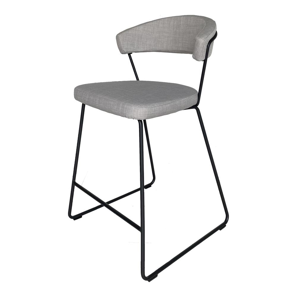 Adria Counter Stool Grey. Picture 3