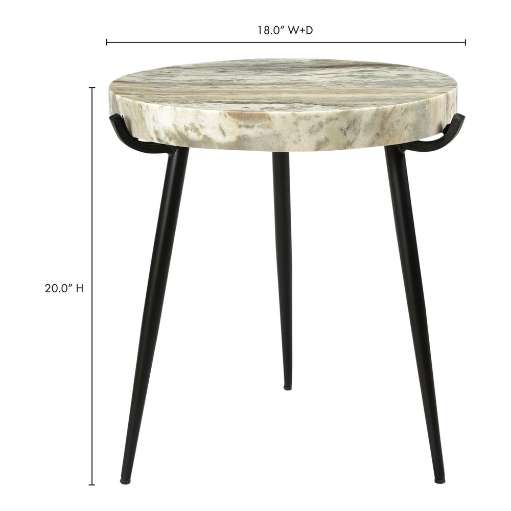 Brinley Marble Accent Table. Picture 5