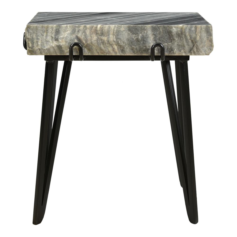 Alpert Accent Table Grey. Picture 1