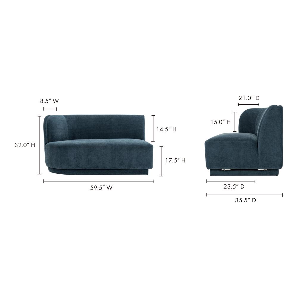Yoon 2 Seat Sofa Left. Picture 7