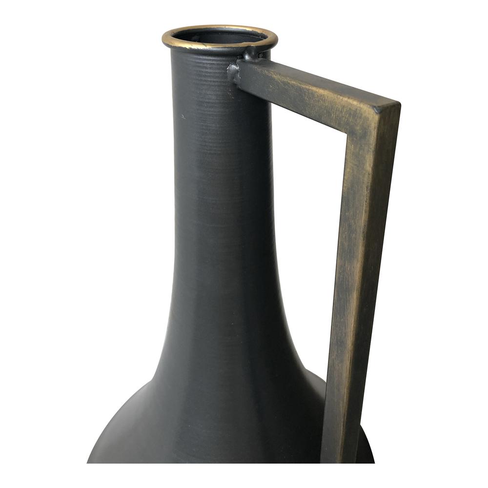 Argus Metal Vase Black. Picture 3