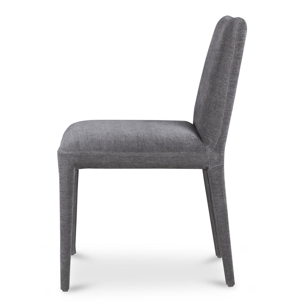 Calla Dining Chair Dark Grey-Set Of Two. Picture 6