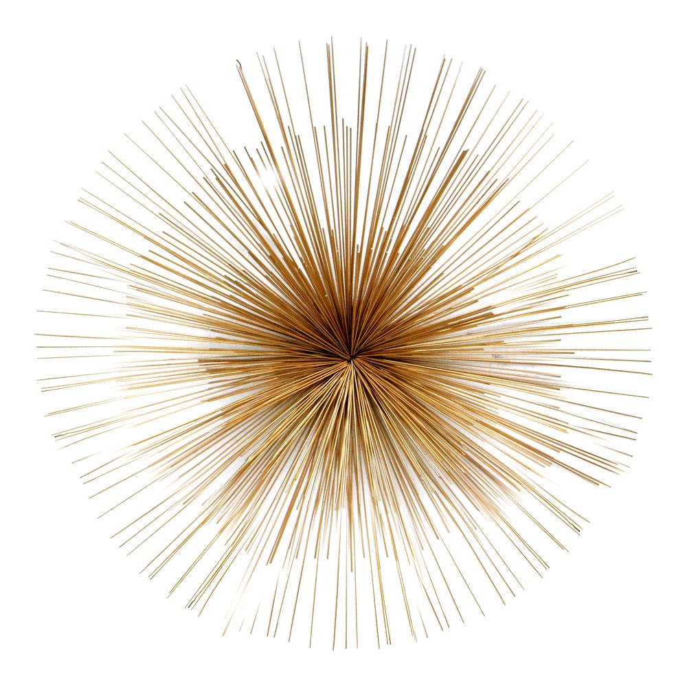 Starburst Wall Décor, Gold. The main picture.