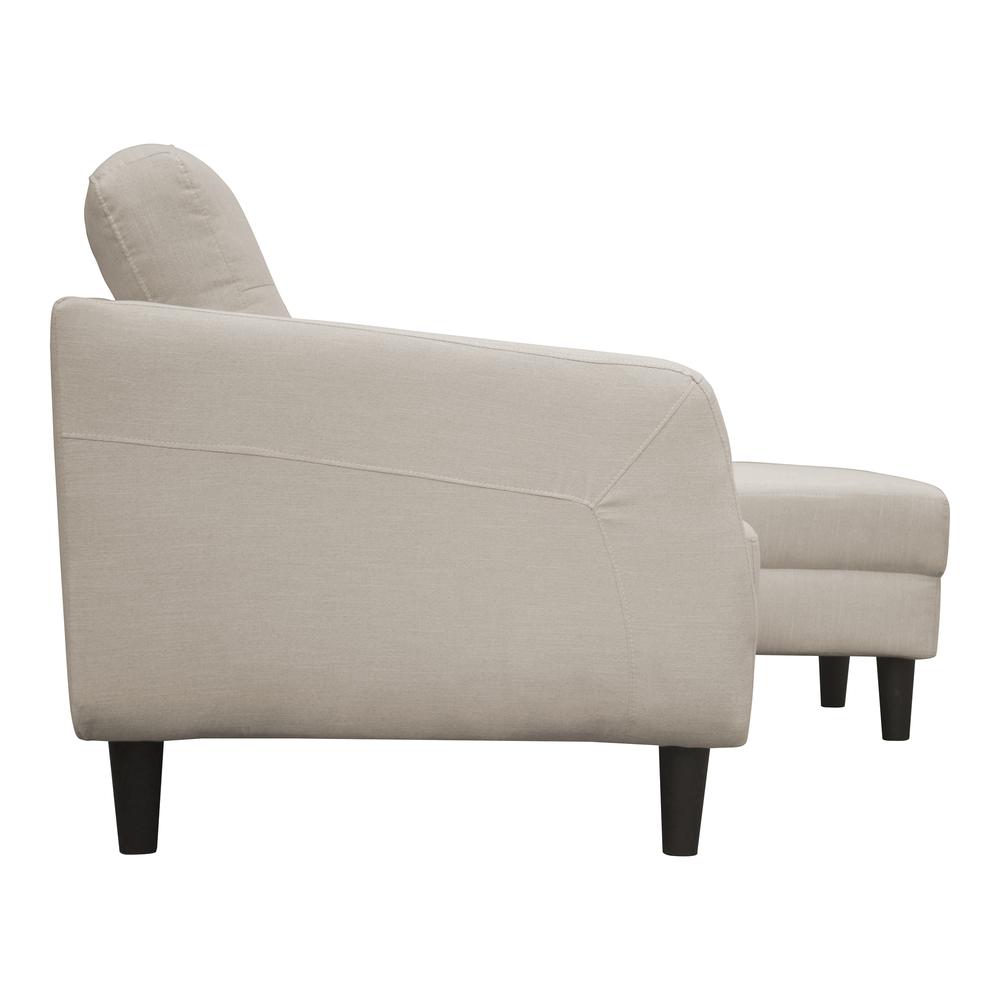 BELAGIO SOFA BED WITH CHAISE BEIGE RIGHT. Picture 5