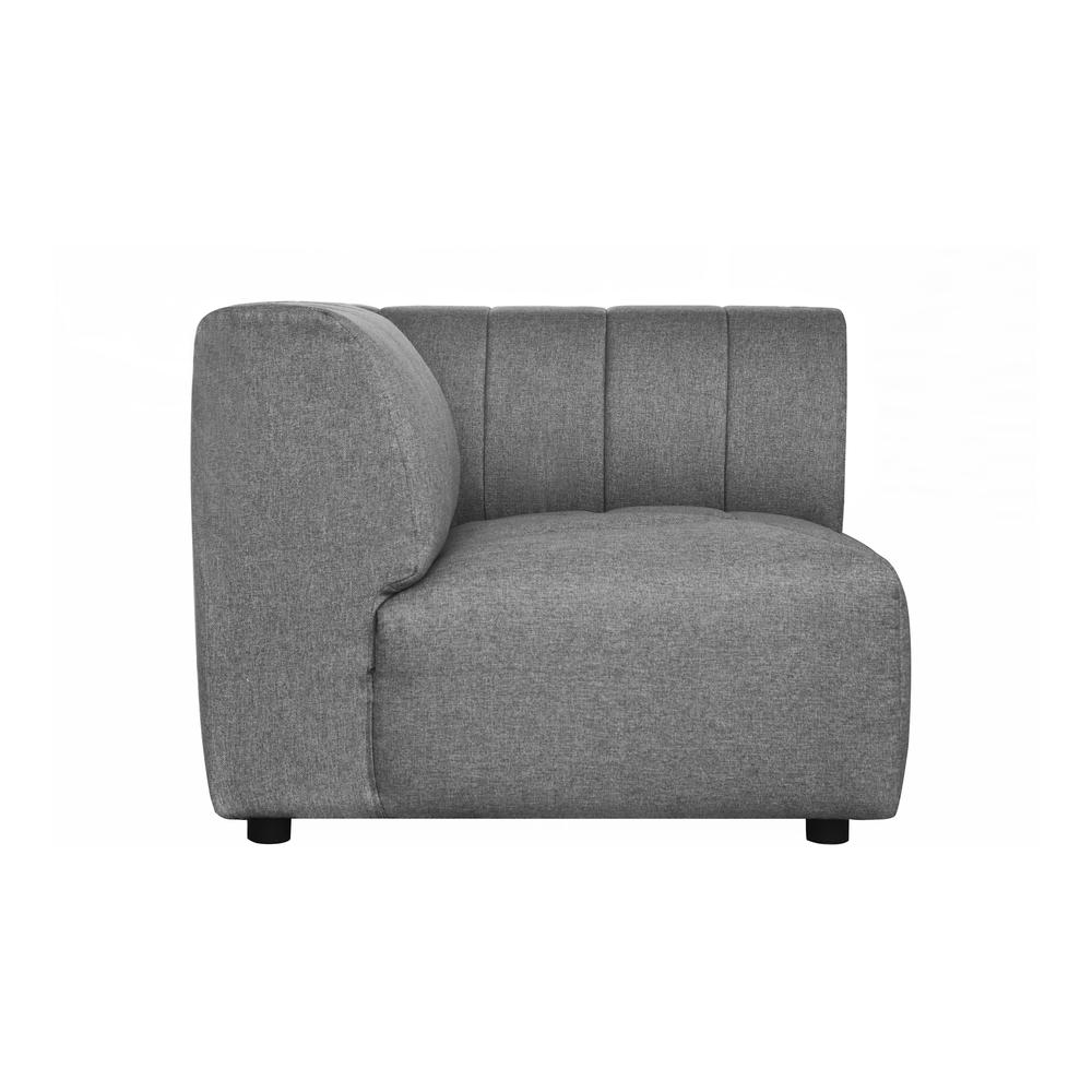 LYRIC ARM CHAIR RIGHT GREY. Picture 3