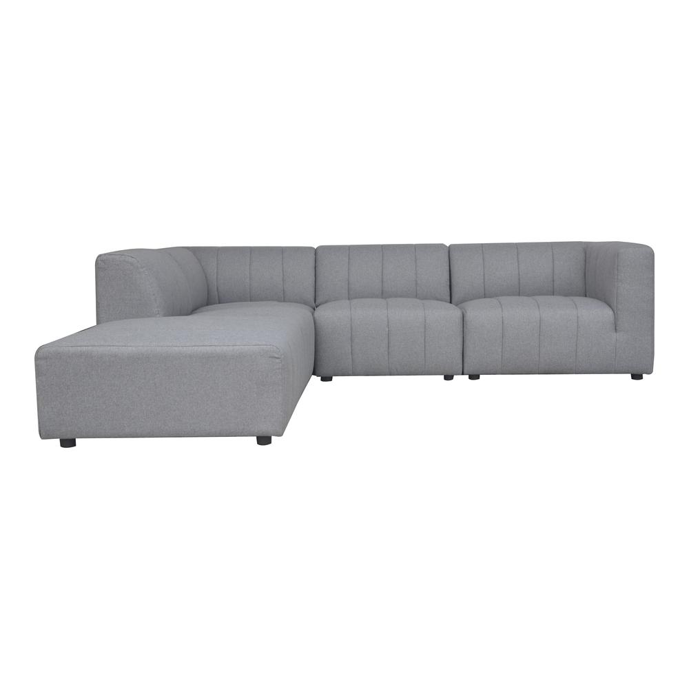 Lyric Dream Modular Sectional Left Grey. Picture 1