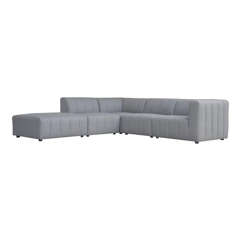 Lyric Dream Modular Sectional Left Grey. Picture 2