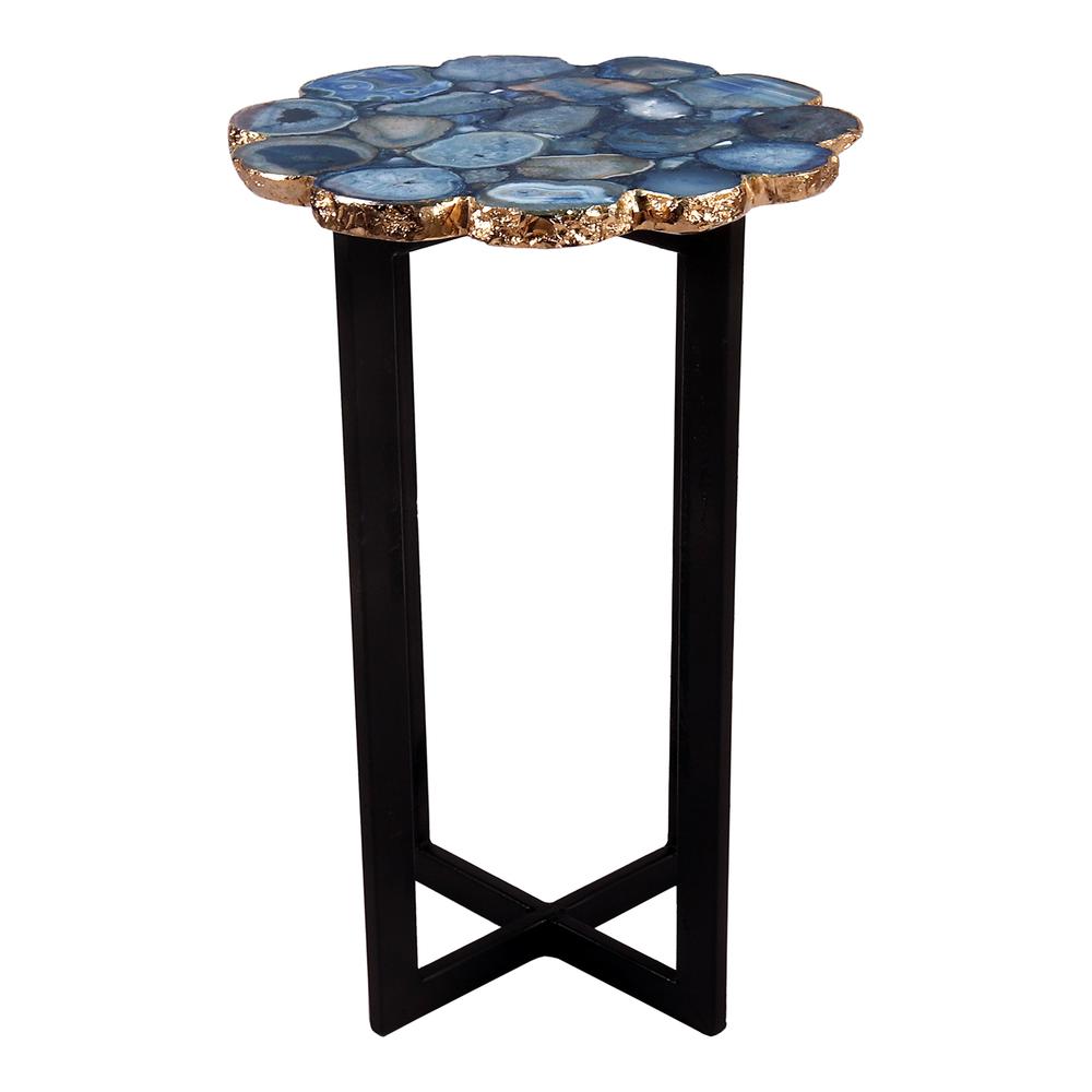 Azul Agate Accent Table. Picture 2