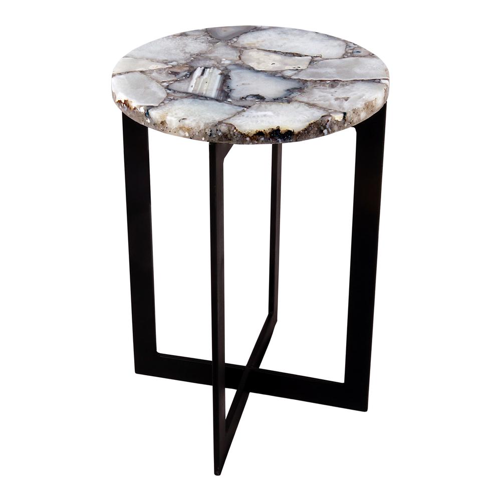 Blanca Agate Accent Table. The main picture.