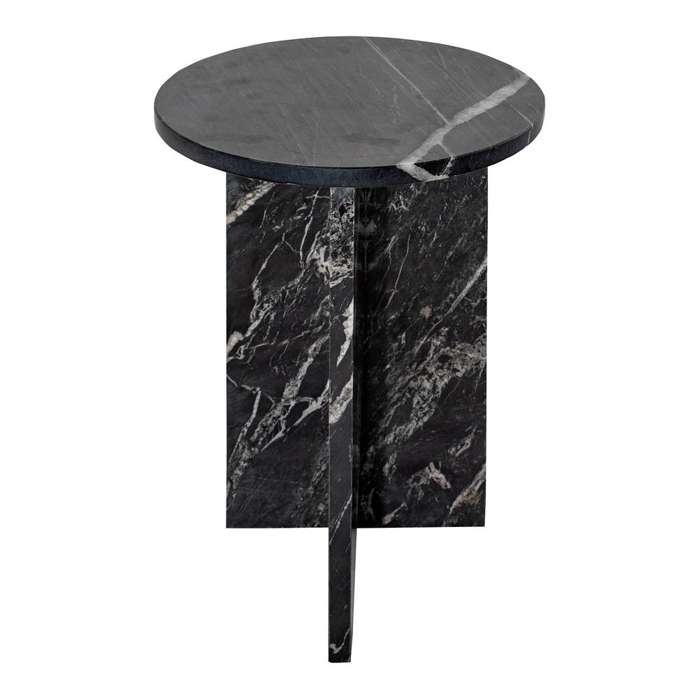 Grace Accent Table Black Marble. Picture 1