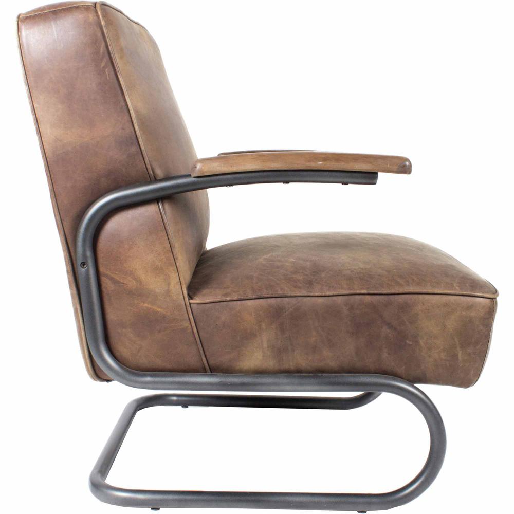 Perth Leather Club Chair - Light Brown, Belen Kox. Picture 2