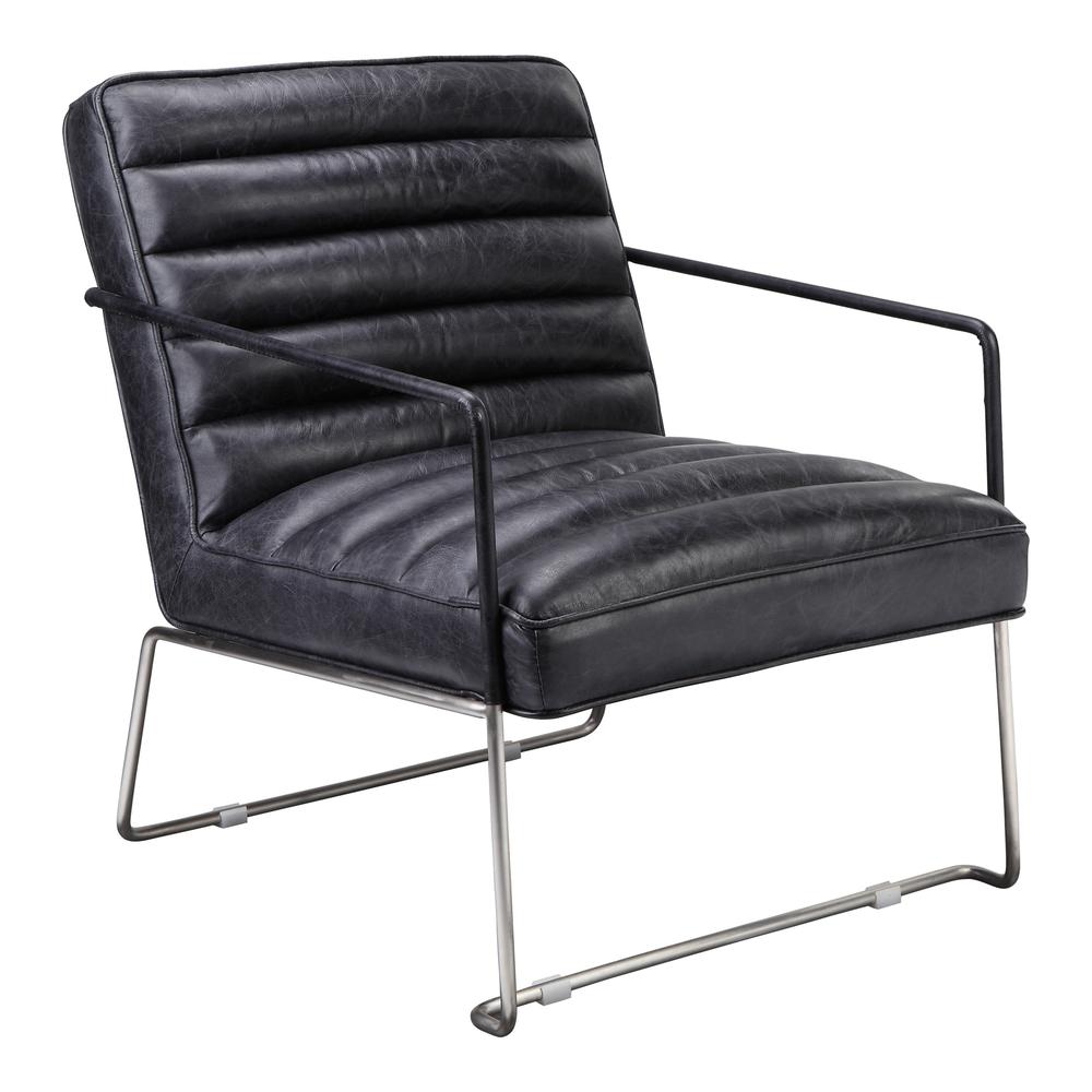 Desmond Club Chair - Black. Picture 2