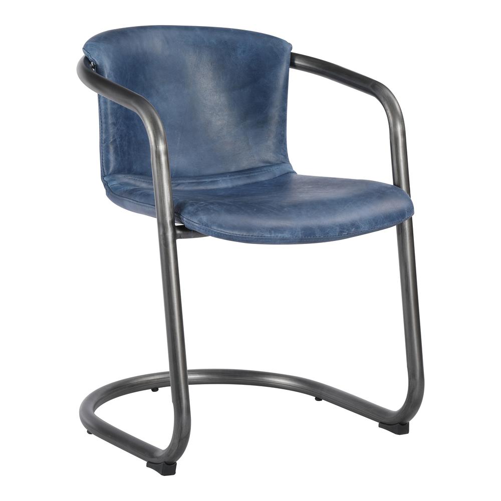 Freeman Dining Chair, Blue. Picture 2