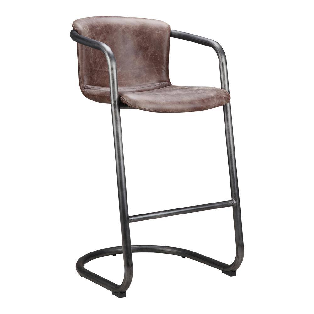 Freeman Barstool Light Brown-Set Of Two. Picture 1