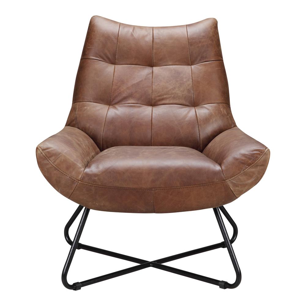 Graduate Lounge Chair, Brown. The main picture.