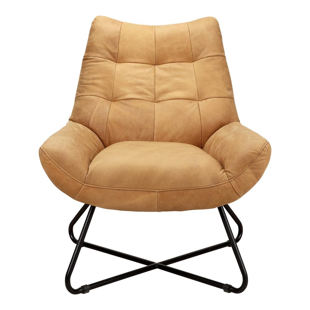 Graduate Lounge Chair in Brown. Picture 2