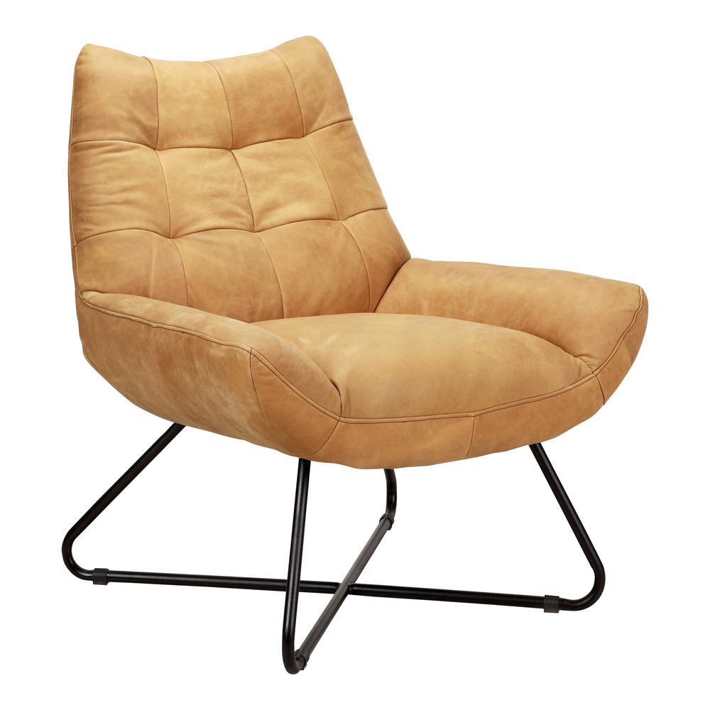 Graduate Lounge Chair in Brown. Picture 1