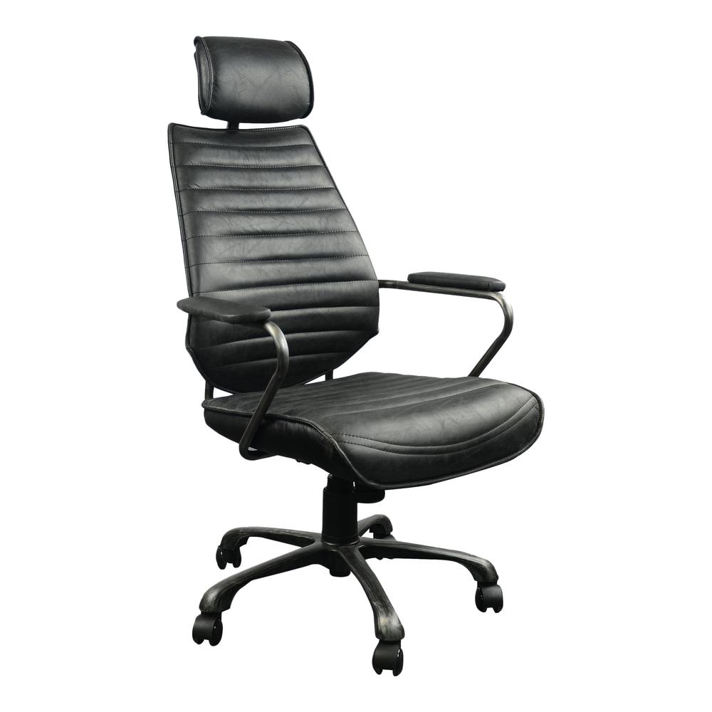 Executive Office Chair, Black. Picture 4