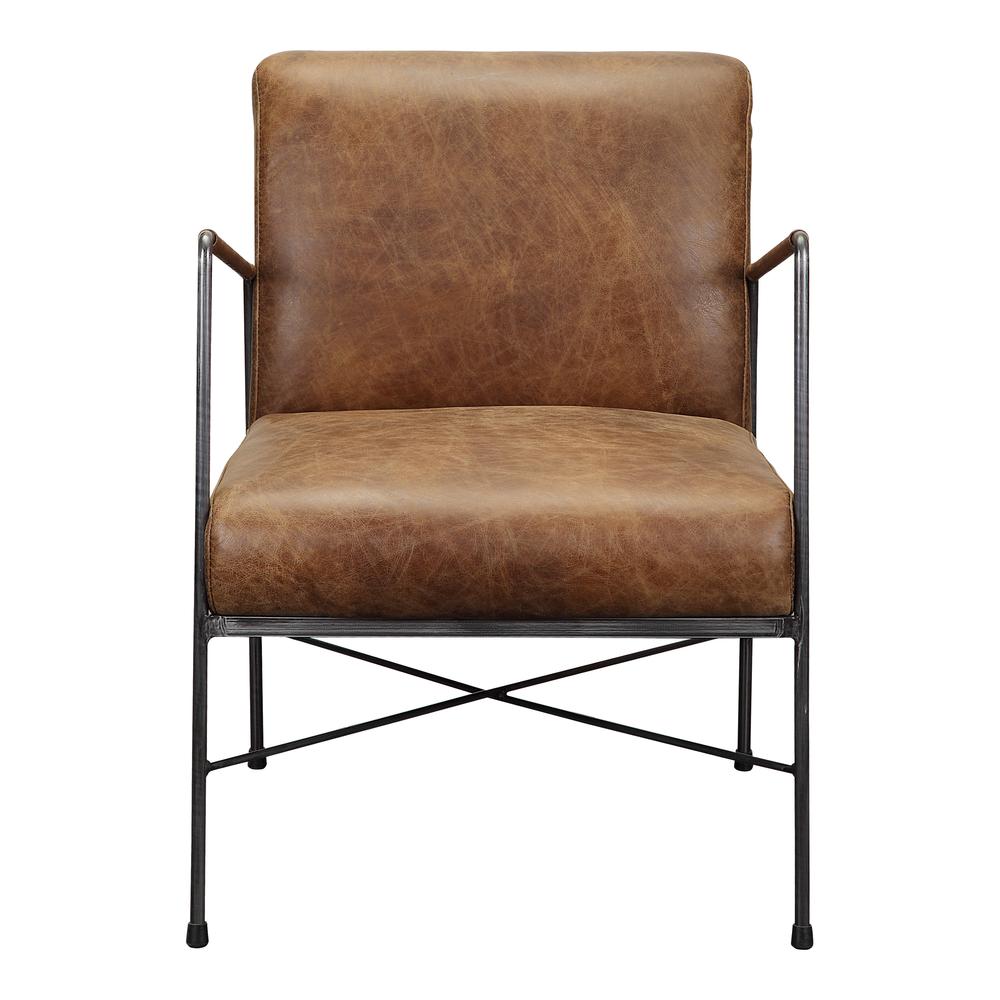 Dagwood Leather Arm Chair (Brown), Belen Kox. Picture 2