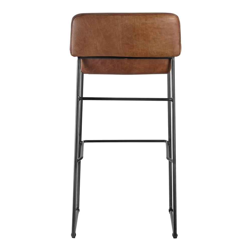 Starlet Barstool Open Road Brown Leather-Set Of Two. Picture 7