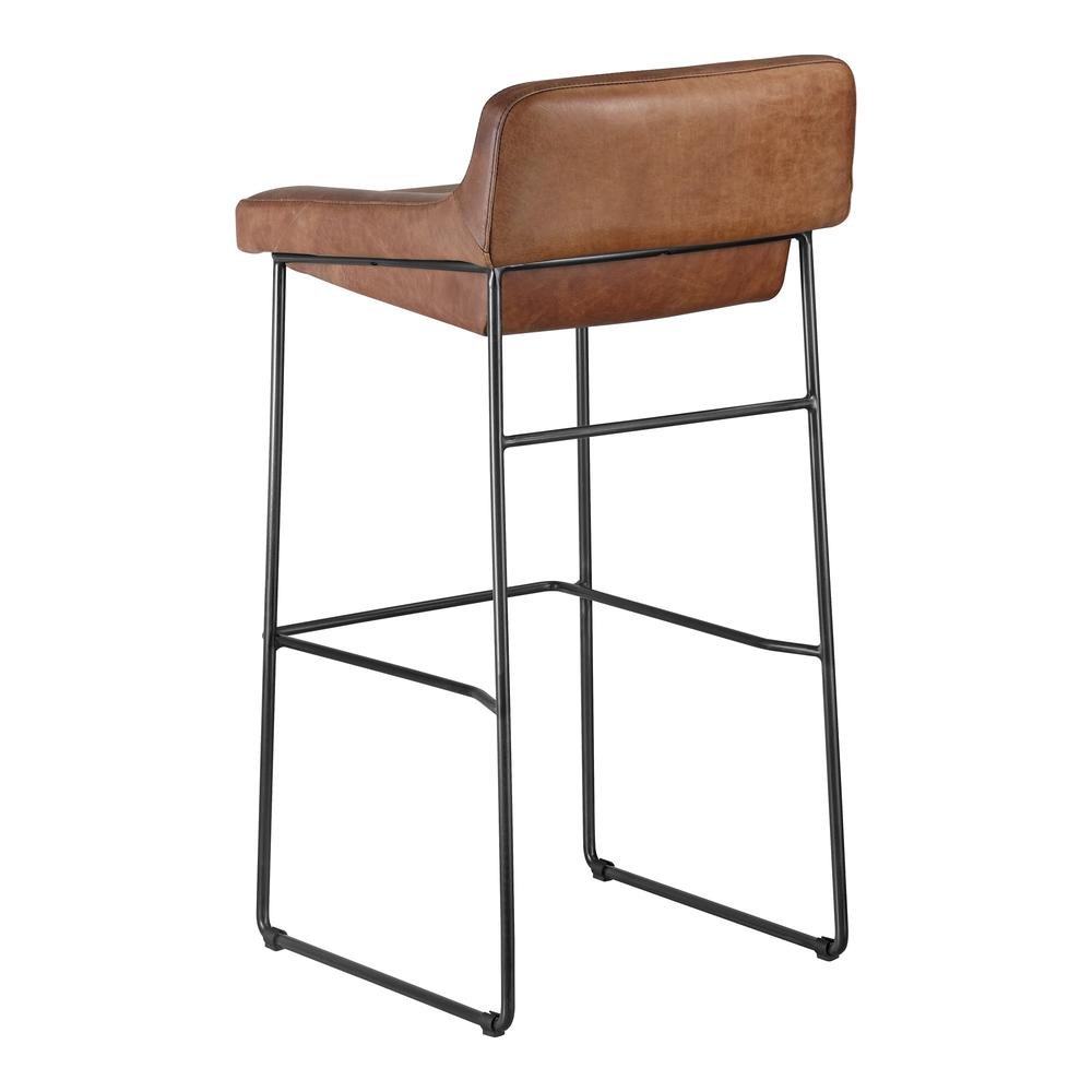 Starlet Barstool Open Road Brown Leather-Set Of Two. Picture 8