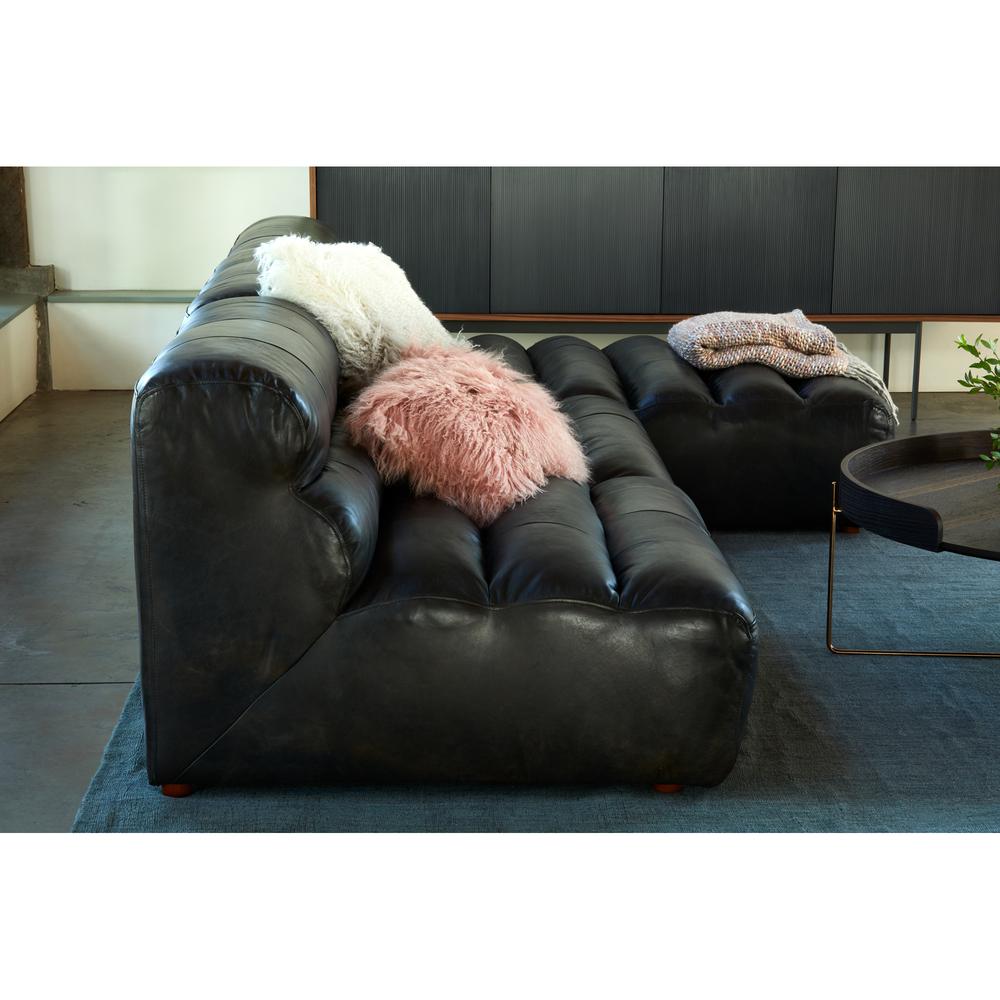 Ramsay Leather Chaise. Picture 6