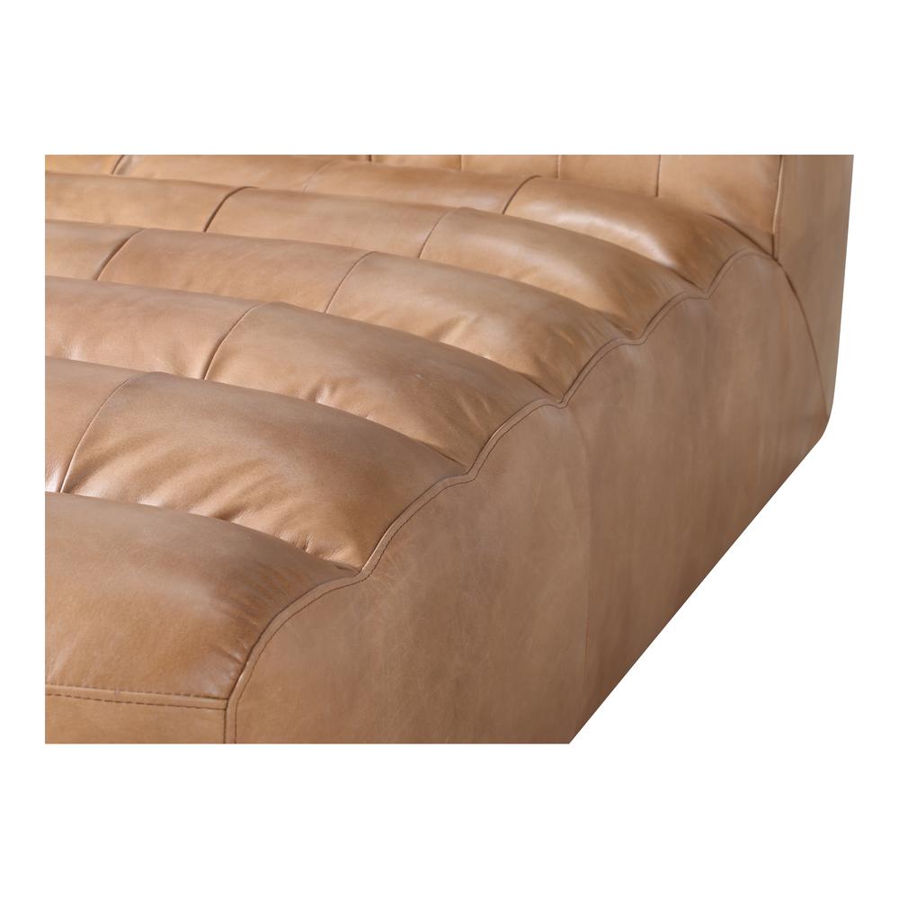 Ramsay Leather Chaise. Picture 5