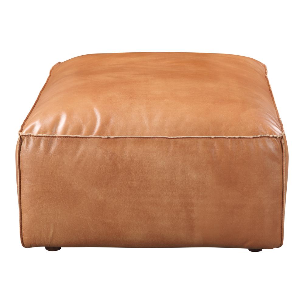LUXE OTTOMAN TAN. Picture 3