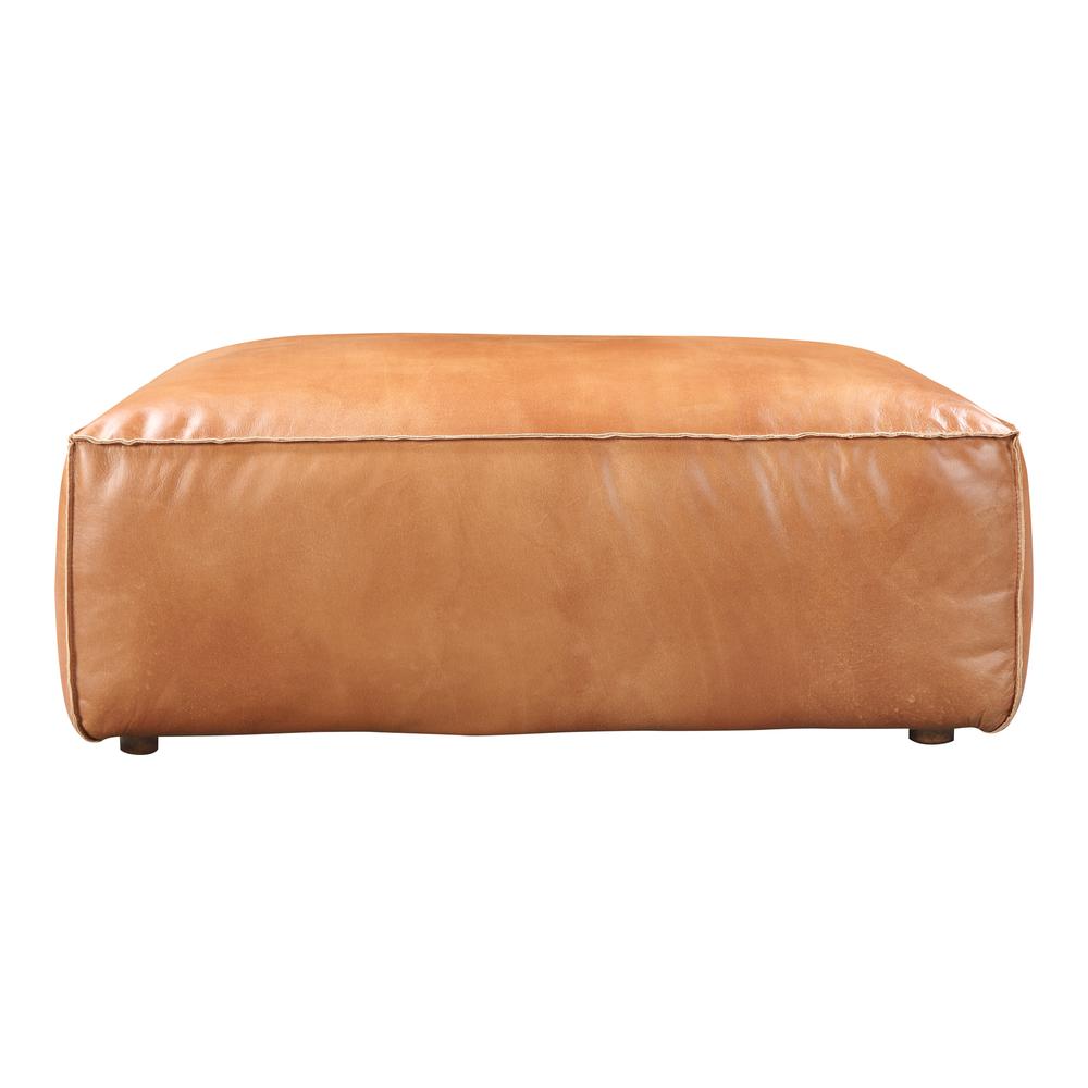 LUXE OTTOMAN TAN. Picture 4