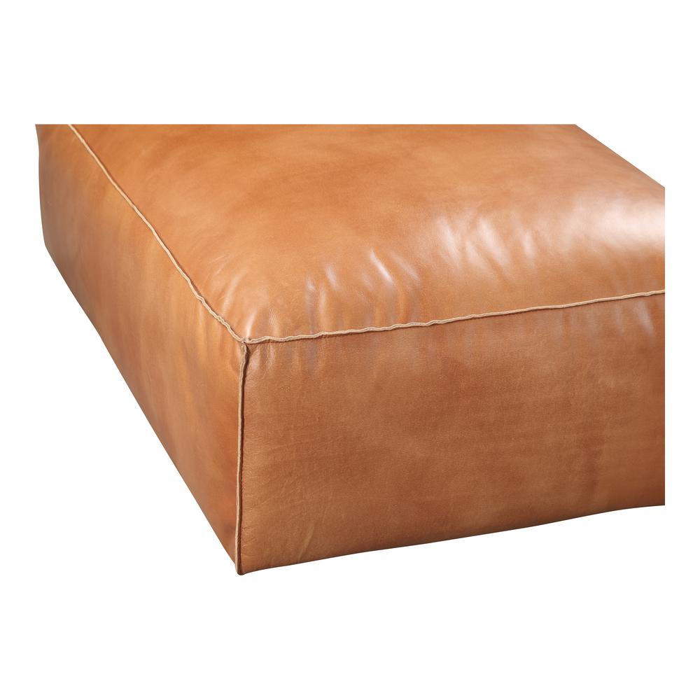 LUXE OTTOMAN TAN. Picture 5