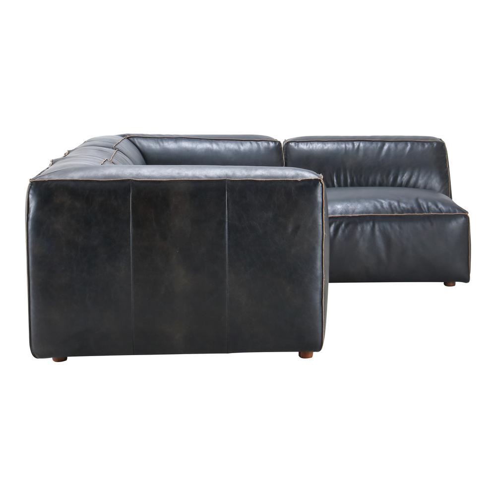 Luxe Signature Modular Sectional Antique Black. Picture 5