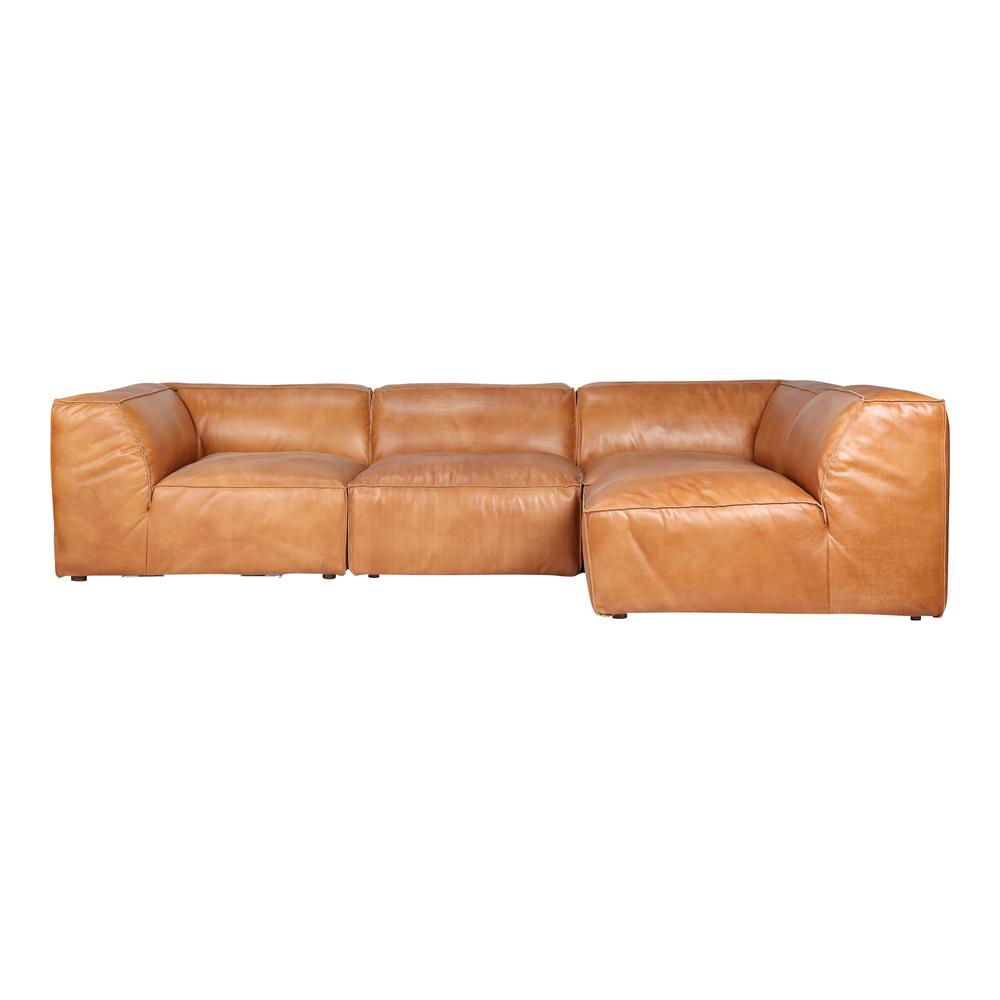 LUXE SIGNATURE MODULAR SECTIONAL TAN. Picture 1
