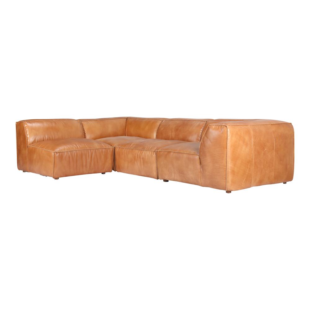 LUXE SIGNATURE MODULAR SECTIONAL TAN. Picture 3