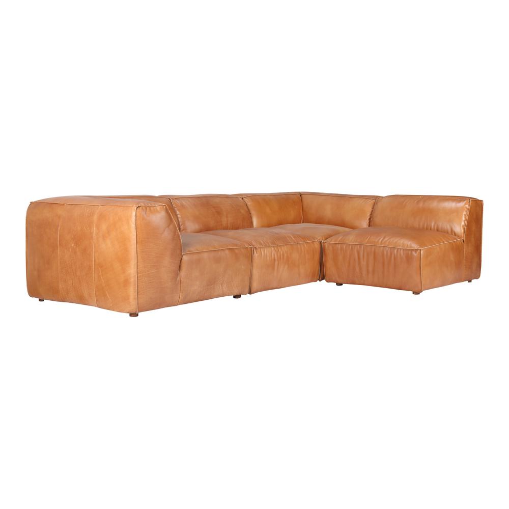 LUXE SIGNATURE MODULAR SECTIONAL TAN. Picture 4
