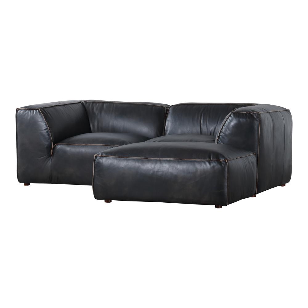 Luxe Nook Modular Sectional Antique Black. The main picture.