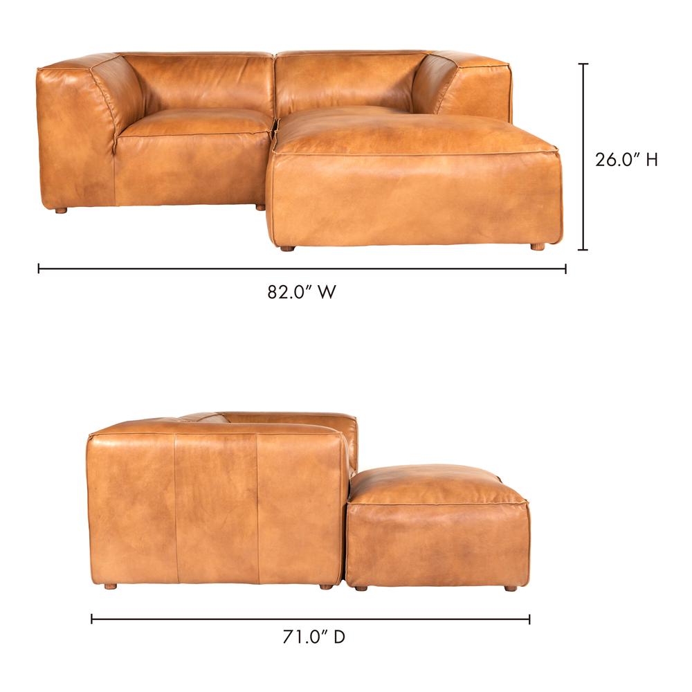 Luxe Nook Modular Sectional Tan. Picture 9