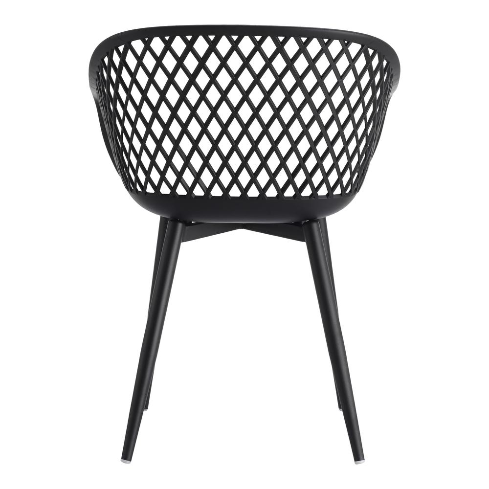 Piazza Outdoor Chair Black-Set Of Two. Picture 5