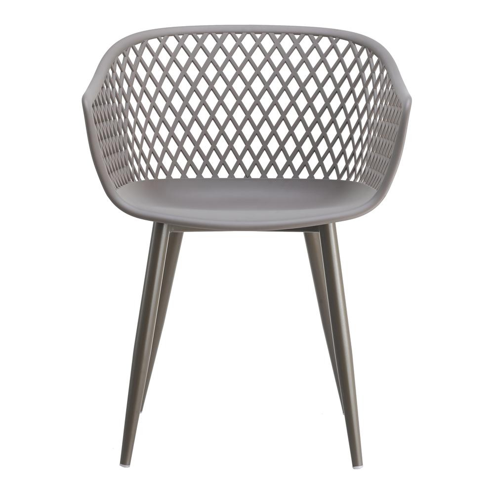 Piazza Outdoor Chair Grey-Set Of Two. Picture 4