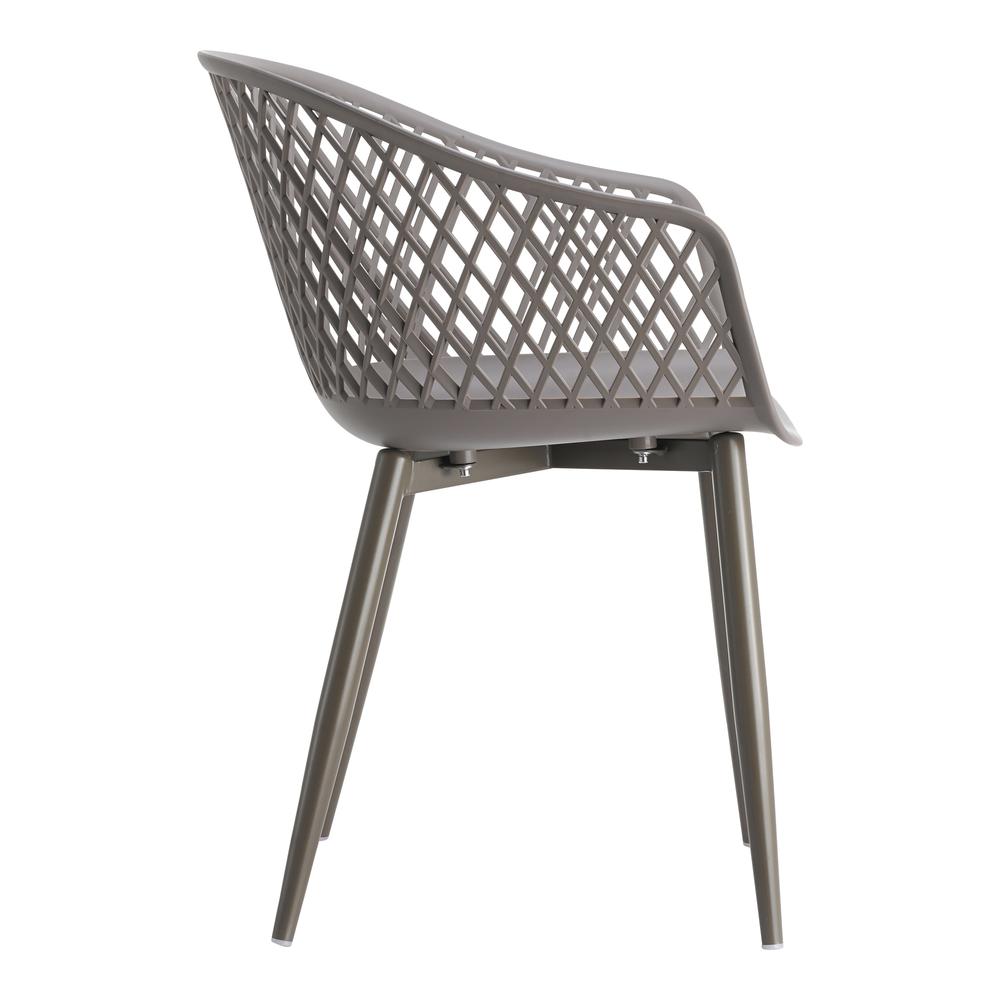 Piazza Outdoor Chair Grey-Set Of Two. Picture 6