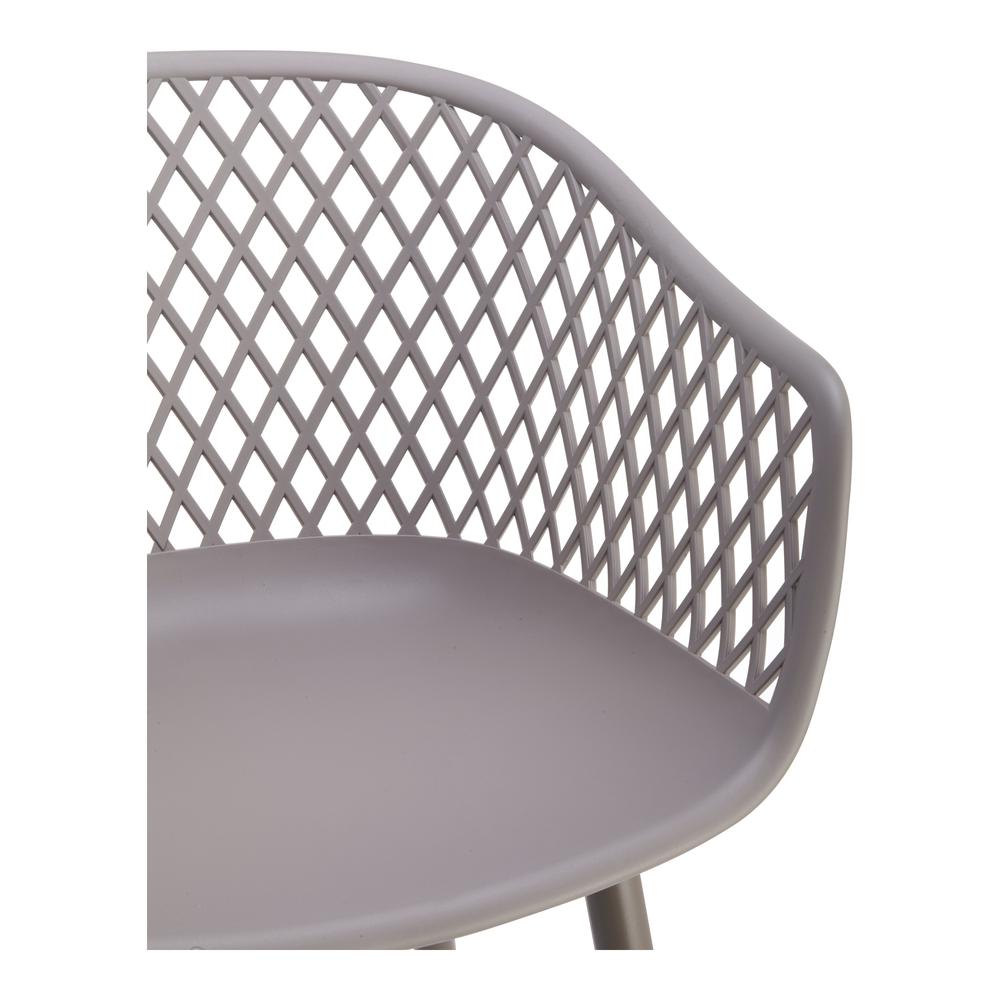 Piazza Outdoor Chair Grey-Set Of Two. Picture 8